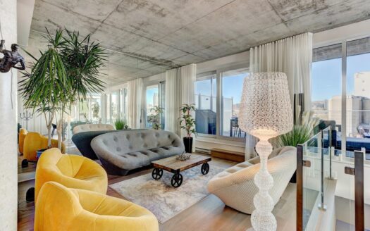 Penthouse d’exception sur 2 niveaux