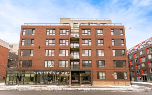 Dernier étage – Ensoleillé